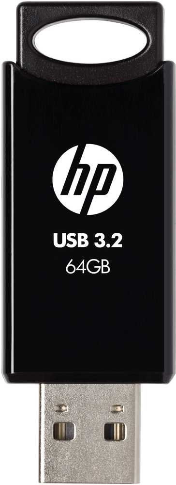 HP 64GB 712W Juodas USB 3.2 - USB STICK