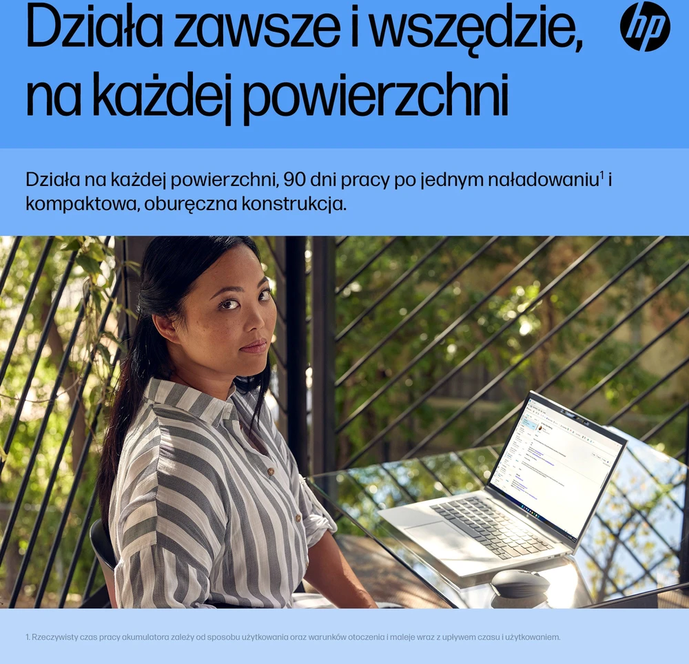 Pelė HP 710 Cicha su możliwością ładowania