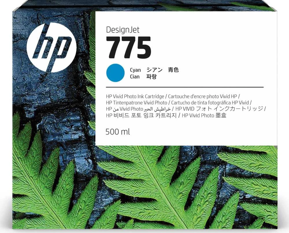 Hewlett Packard (HP) HP 775 500-ml Cyan Ink Cartridge