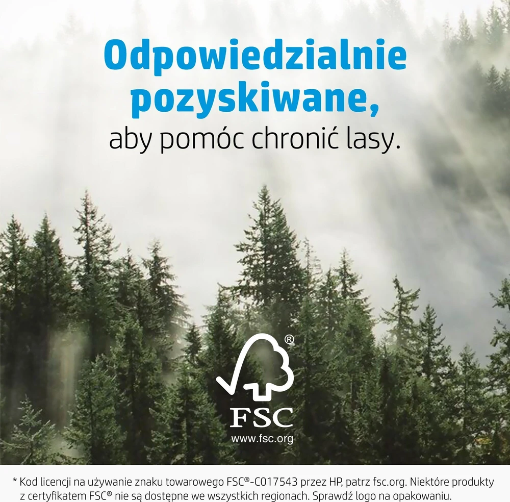 HP Advanced – blizgus – 10,5 mil – 102 x 305 mm – 250 g/m2 – 65 svarai – 10 lapų fotopopierius – skirtas ENVY Inspire 7920e