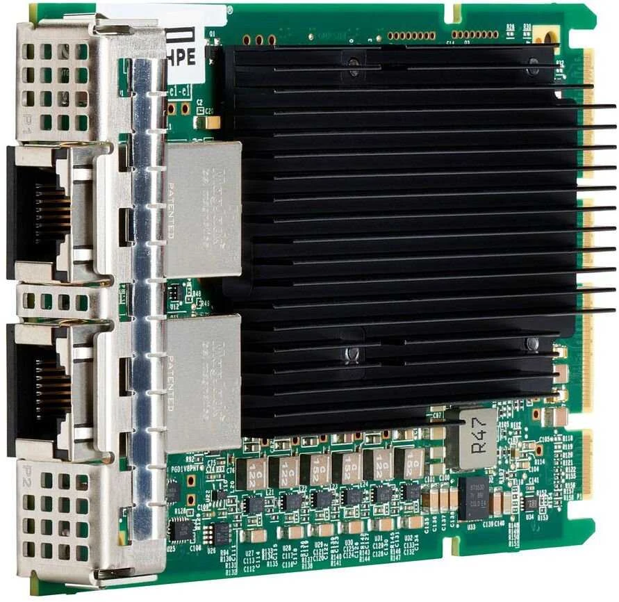 HPE BCM57416 OCP3 tinklo adapteris su RJ45 jungtimis