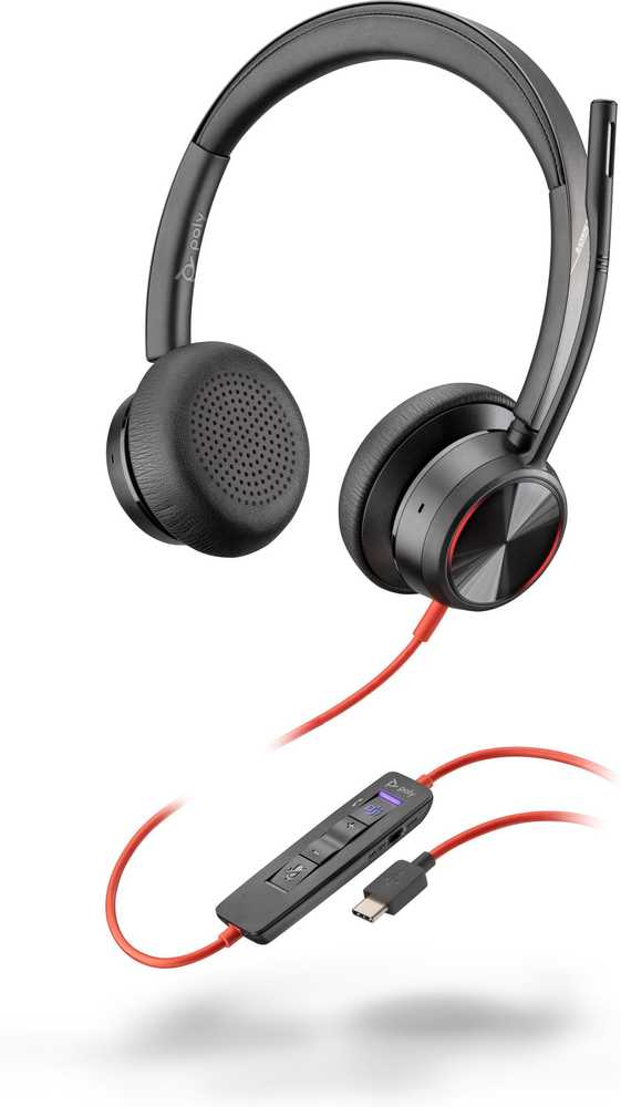 Ausinės HP Blackwire 8225 Microsoft USB-C