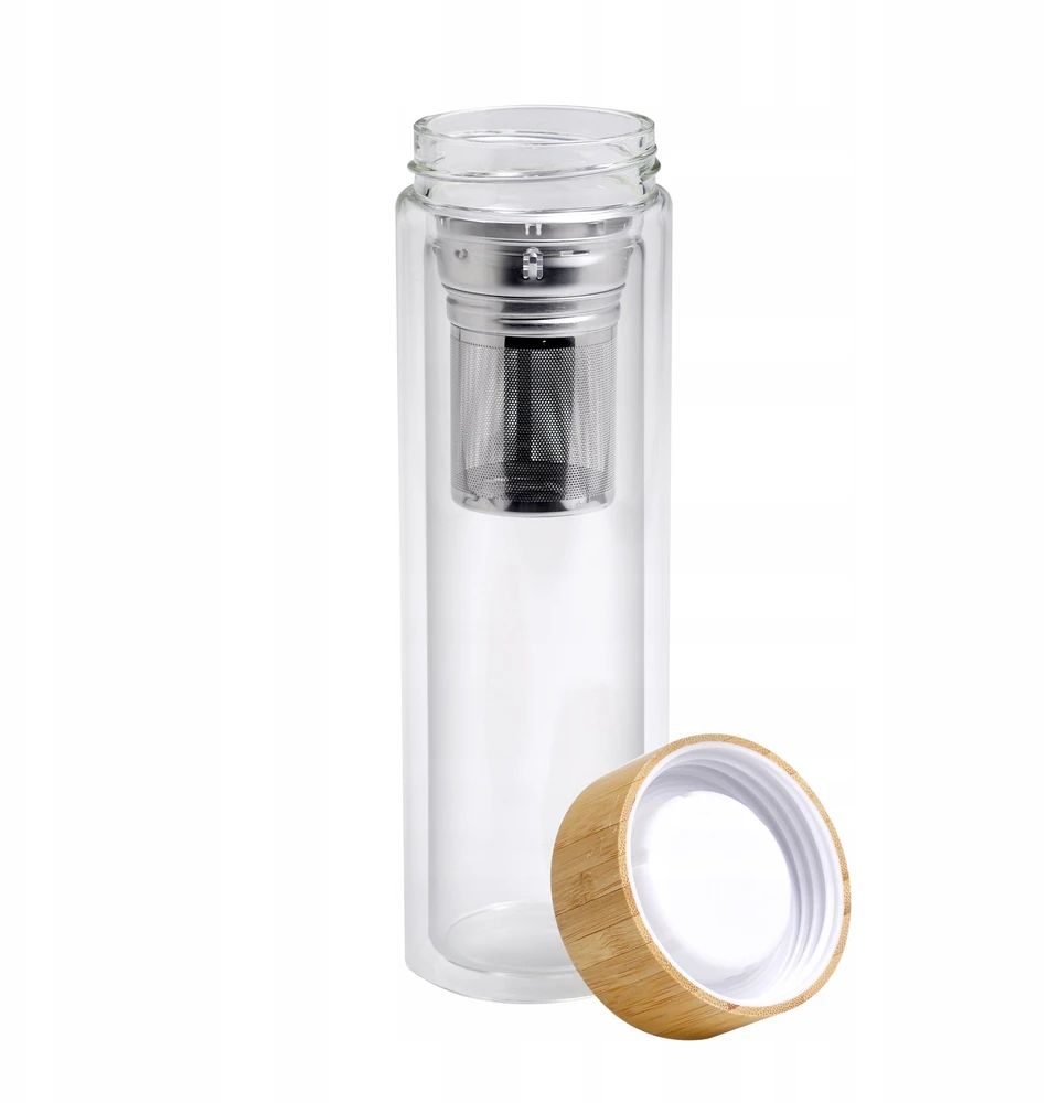 HP Riposo Stiklinis butelis arbatai su sieteliu 0.45 L, R-9020