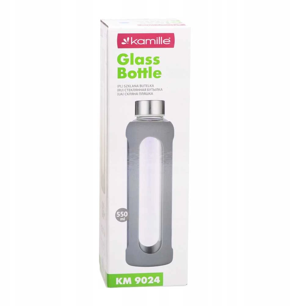 Gertuvė HP Riposo Stiklinis buteliukas su silikonu 0.55 L, R-9024