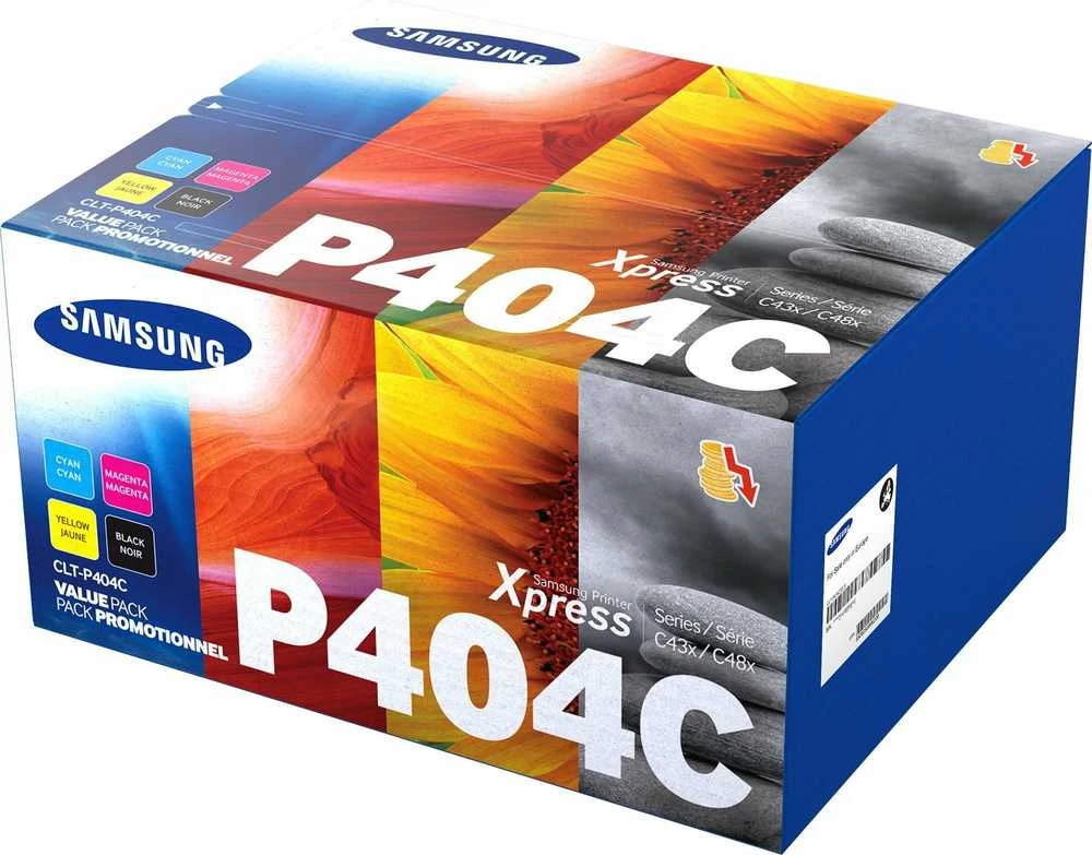 Hewlett Packard (HP) Toneris Samsung CLT-P404C CMYK rinkinys Originalus (SU365A)