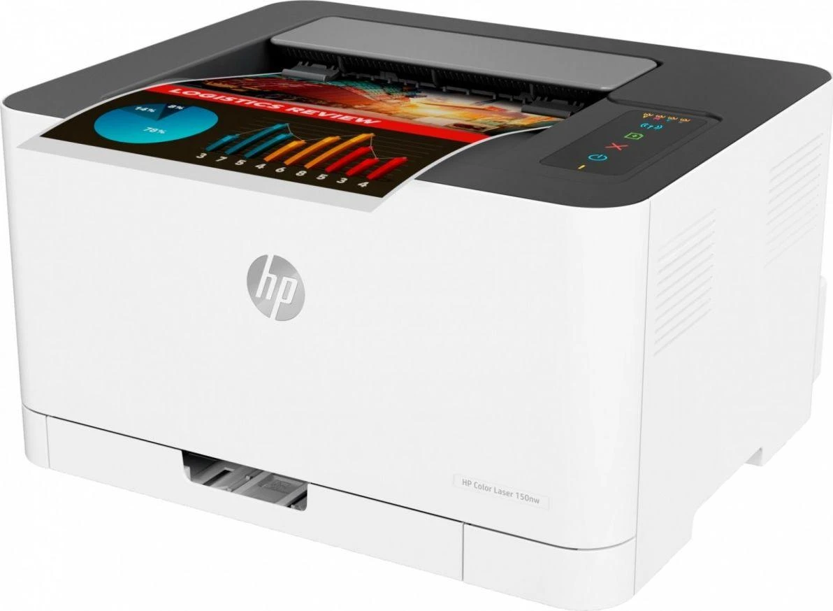 Hewlett Packard (HP) „HP Color lazerinis 150nw“ lazerinis spausdintuvas (4ZB95A)