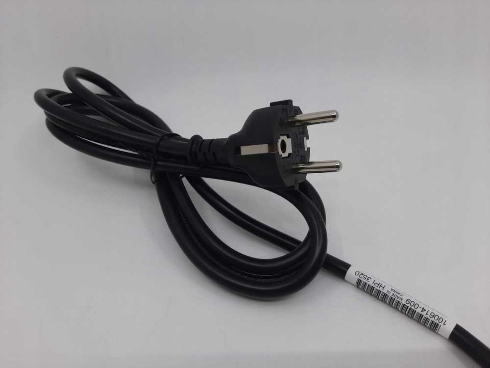 HP CORD PWR AC-LINE-EUR maitinimo kabelis 1,8M BLK - 100614-009