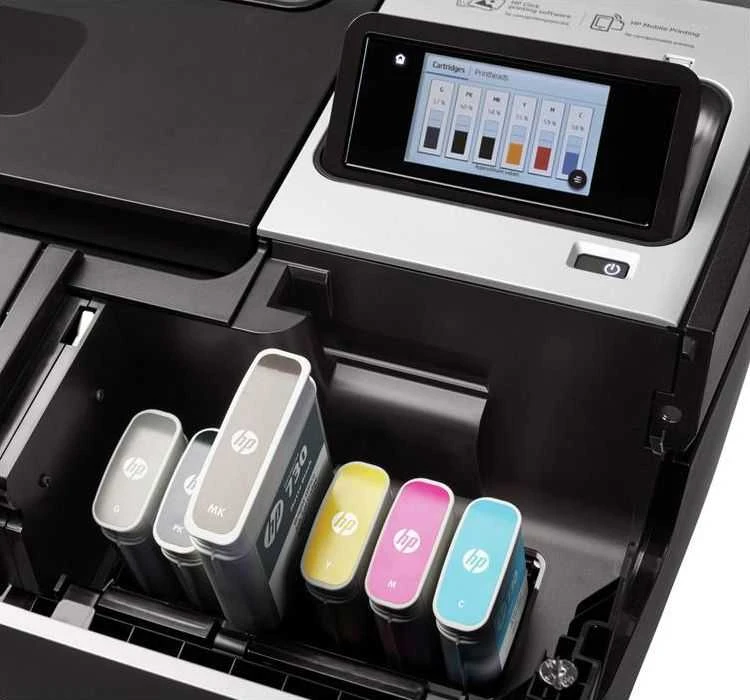 HP DesignJet T1700 44 colių didelio formato spausdintuvas su PostScript