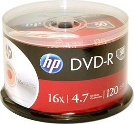 Hewlett Packard (HP) HP DVD-R 4,7 GB 16x50 vienetų (HP1650S-)