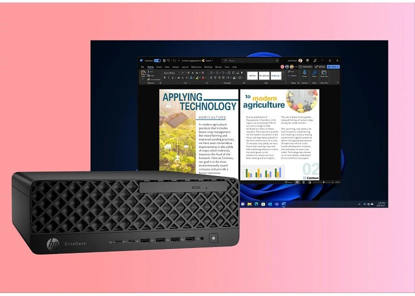 Stacionarus kompiuteris Hewlett Packard (HP) HP EliteDesk 8 SFF G1i Ultra 7 265 16GB DDR5 5600 SSD 1TB Arc W11Pro 3Y OnSite