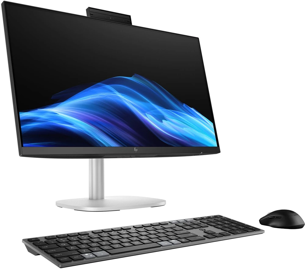 HP Elite Studio 8 AiO stacionarus kompiuteris, Intel Core Ultra 5 245, 60,45 cm (23,8 colio), FHD 16 GB, 512 GB SSD, W11P 3J Gar (DE)