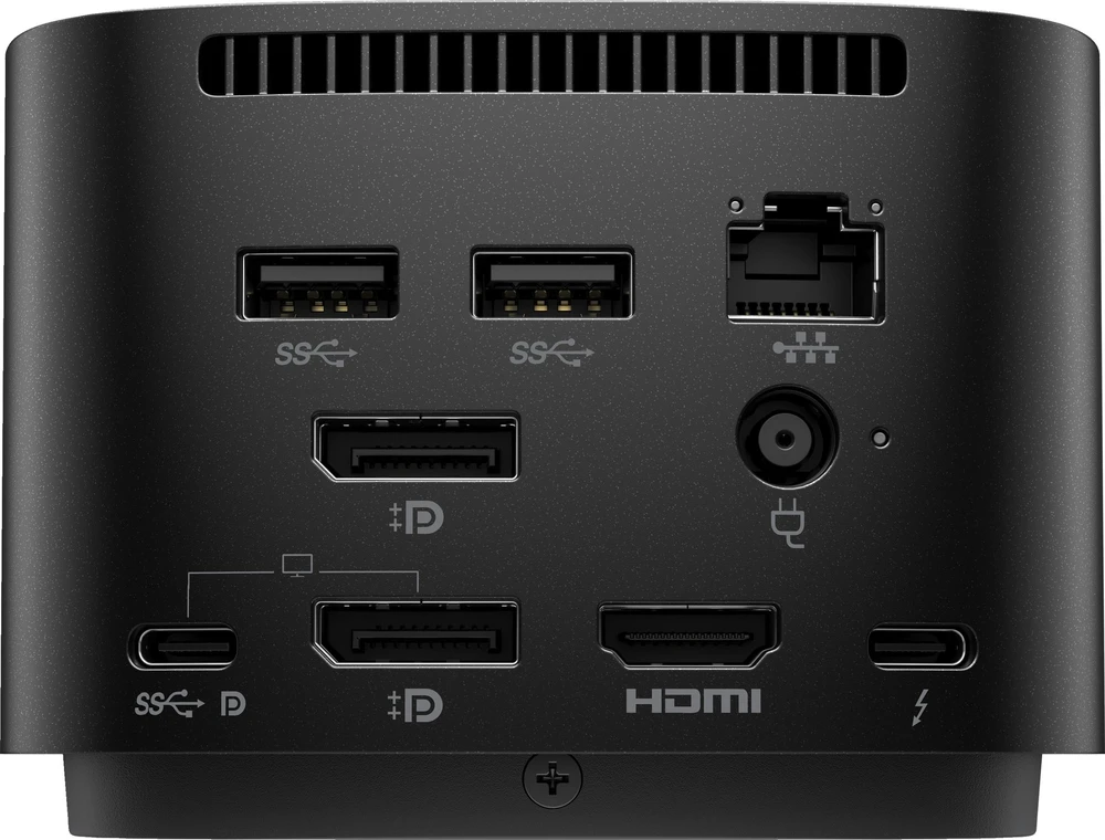 Hewlett Packard (HP) HP G4 120 W „Thunderbolt 4“ stotis / replikatorius (4J0A2ET#ABB)