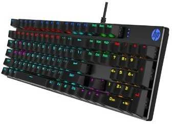 Klaviatūra HP GK400F Mechaninė klaviatūra žaidimams RGB / USB / ENG