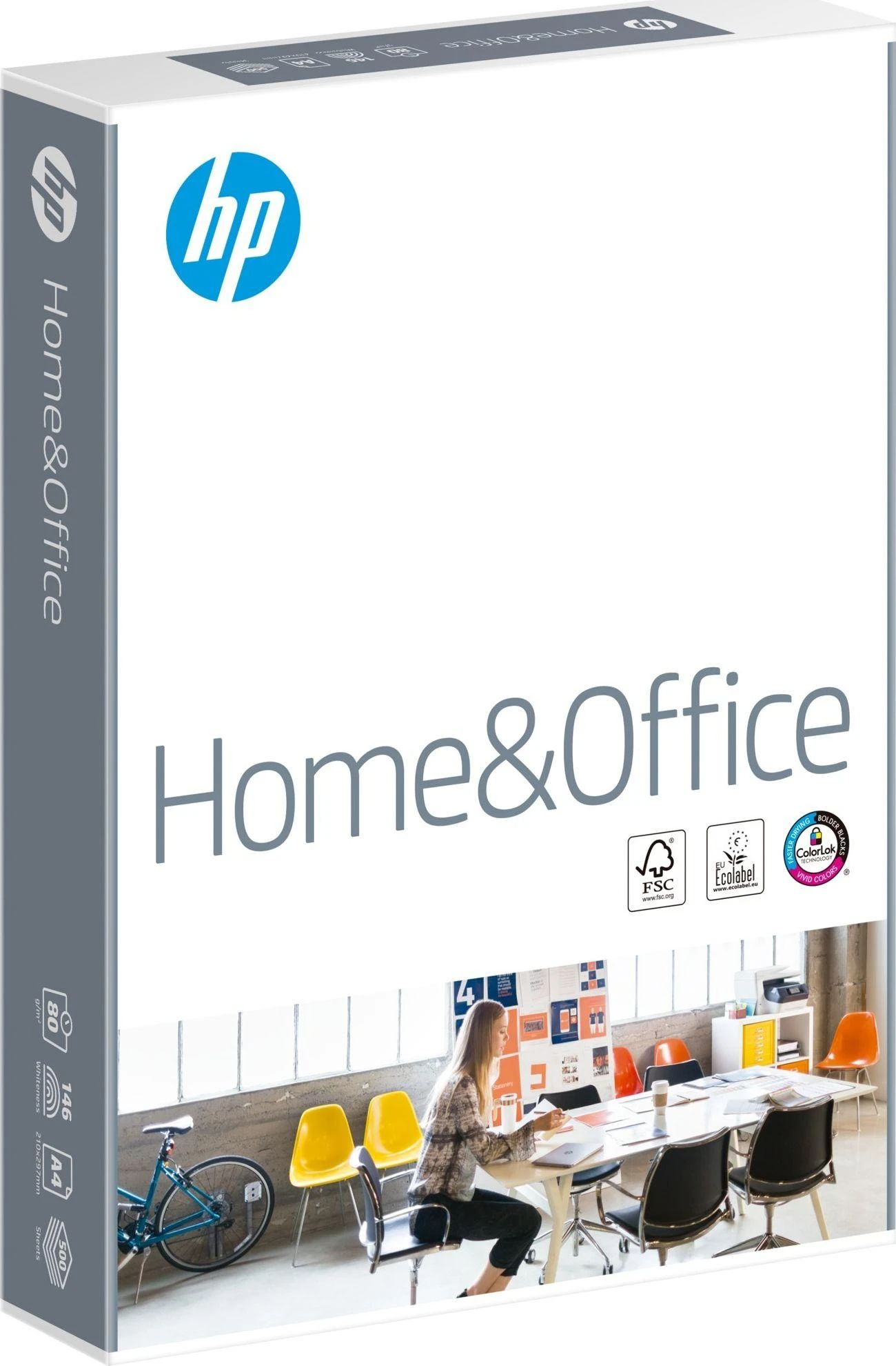 Hewlett Packard (HP) HP CHP150 universalus namų ir biuro popierius, 500 Blatt, DIN A4, 80 g