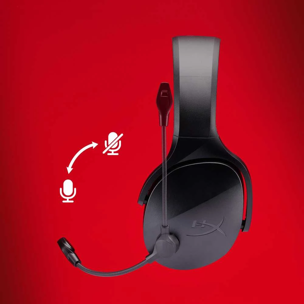 Hewlett Packard (HP) „HyperX Cloud Jet Dual“ belaidės žaidimų ausinės, mėlynos