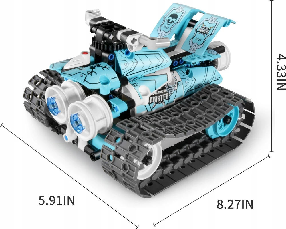 HP IM.MASTER RC robotas automobilis turkis 3in1 398el 8028 40486