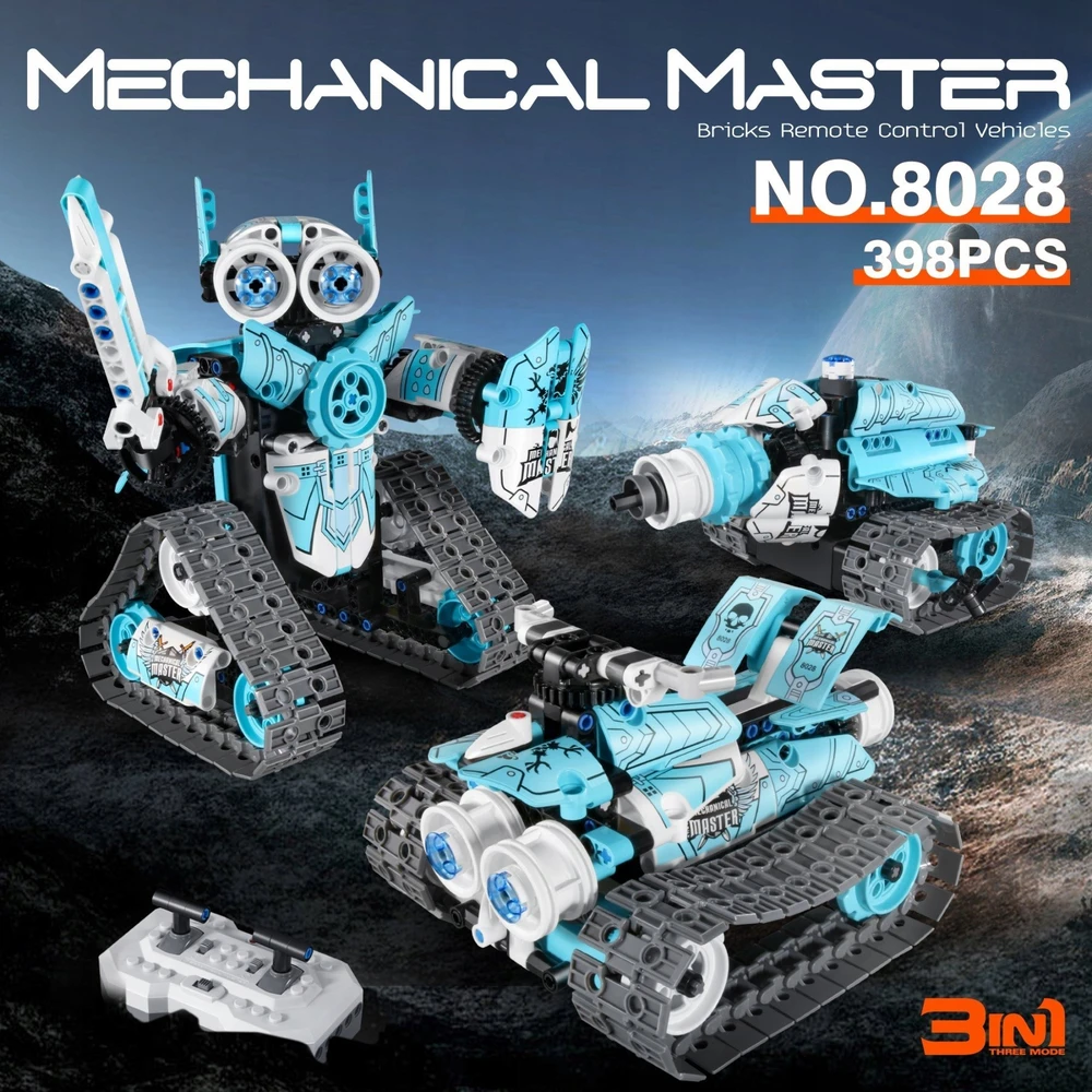 HP IM.MASTER RC robotas automobilis turkis 3in1 398el 8028 40486