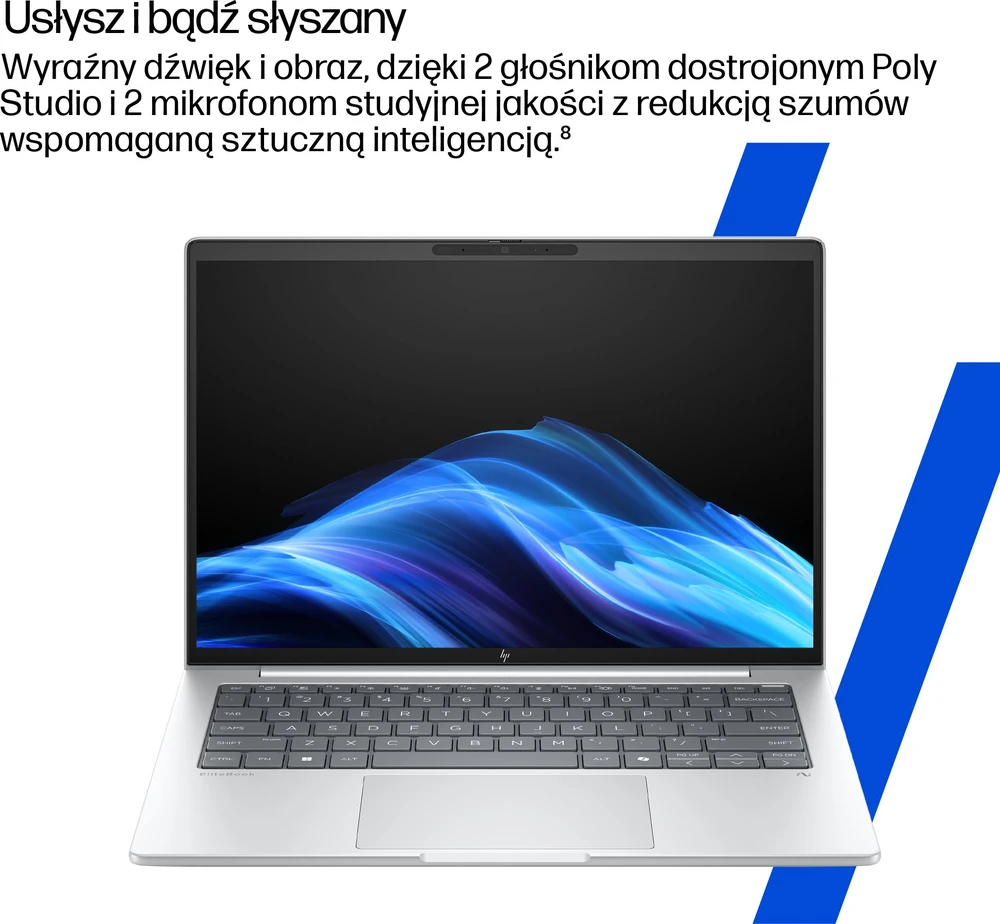 Nešiojamas kompiuteris HP EliteBook 8 G1i 16 C51MMET Ultra 5 228V 16" WUXGA 32GB 512SSD W11Pro