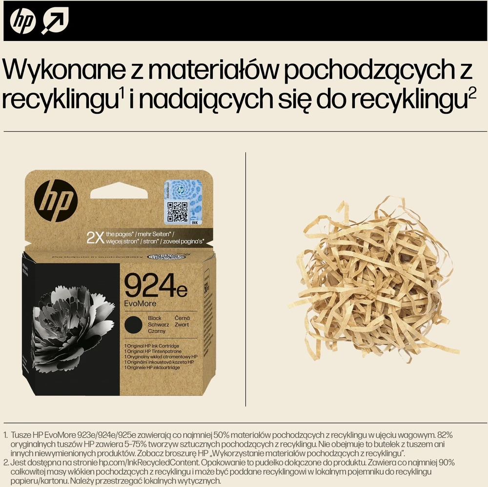 HP No. 924e juoda