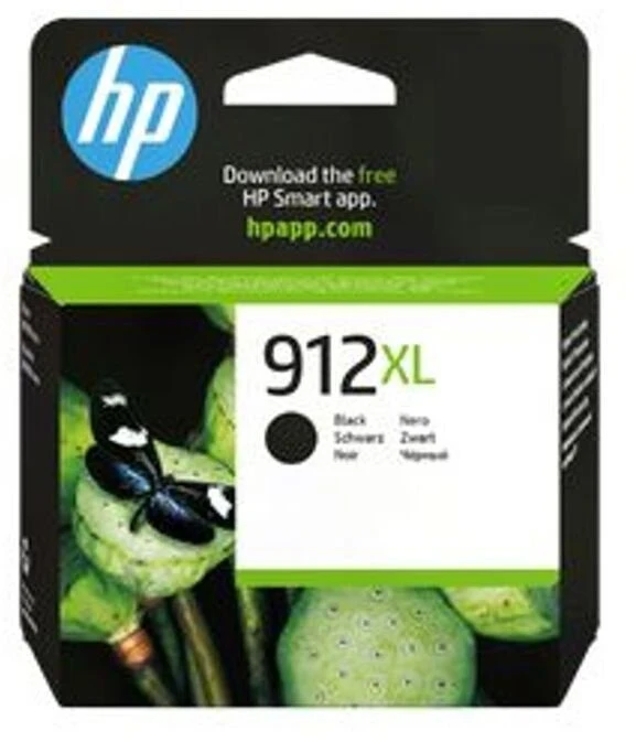 Hewlett Packard (HP) HP 912 XL juoda 3YL84AE instant ink