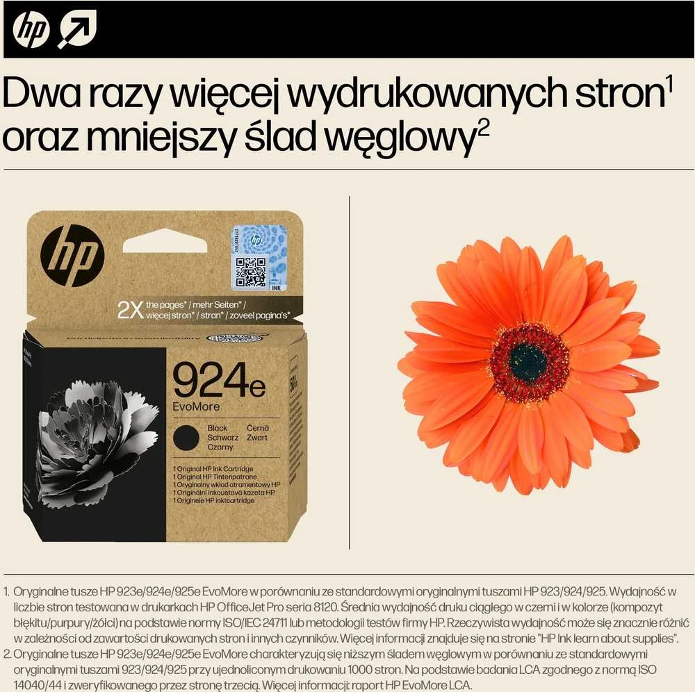 HP No. 924e juoda