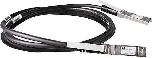 Hewlett Packard (HP) HPE „BladeSystem“ c klasės 10GbE SFP+ į SFP+ 3 m tiesioginio prijungimo varinis kabelis