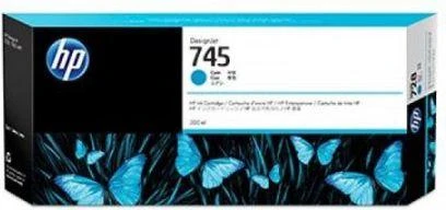 Hewlett Packard (HP) Tusz HP Kasetė atramentowy Ink/745 (Cyan) (F9K03A)