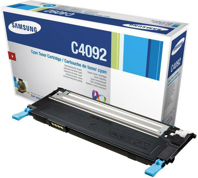 Hewlett Packard (HP) Samsung Toneris (žydra) CLP-31x, CLX-317x (efektyvumas 1000 puslapių)