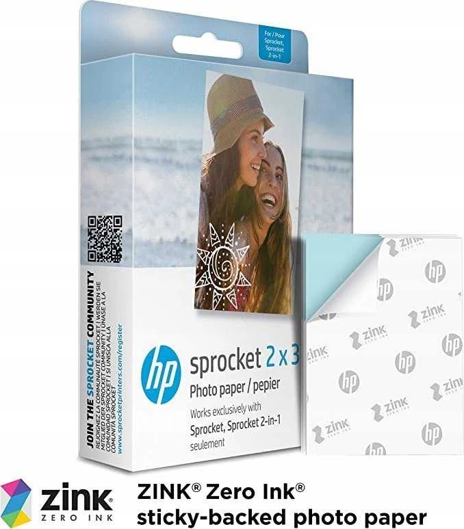 HP Sprocket Studio 2x3" 2 vnt. (100 vnt.)