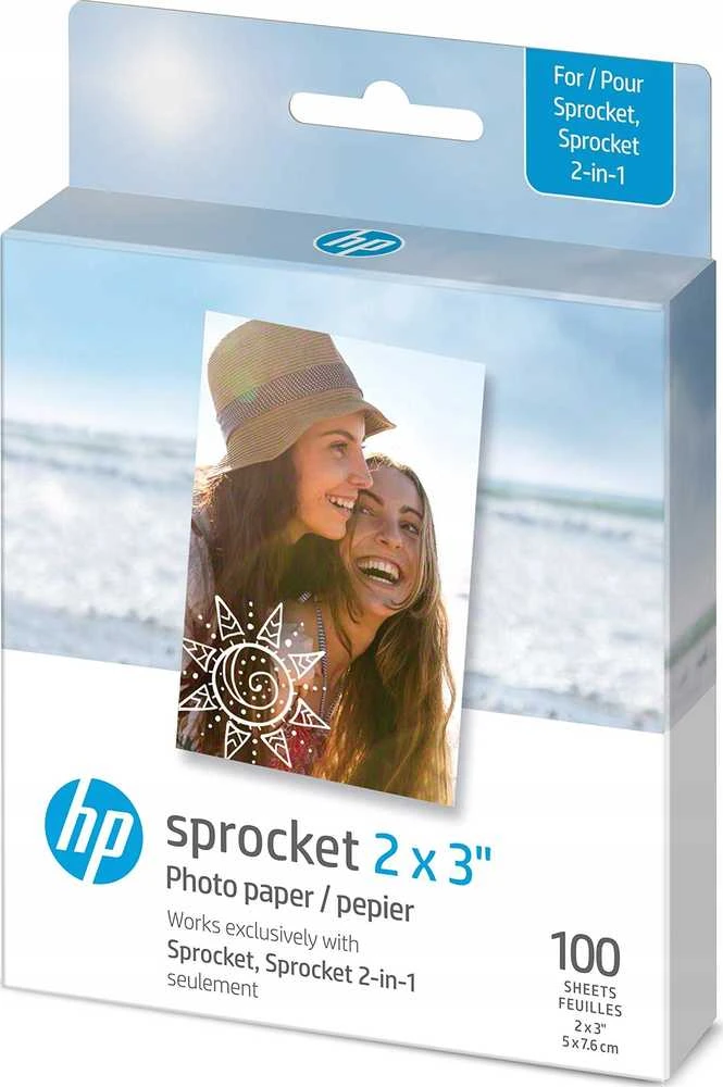 HP Sprocket Studio 2x3" 2 vnt. (100 vnt.)