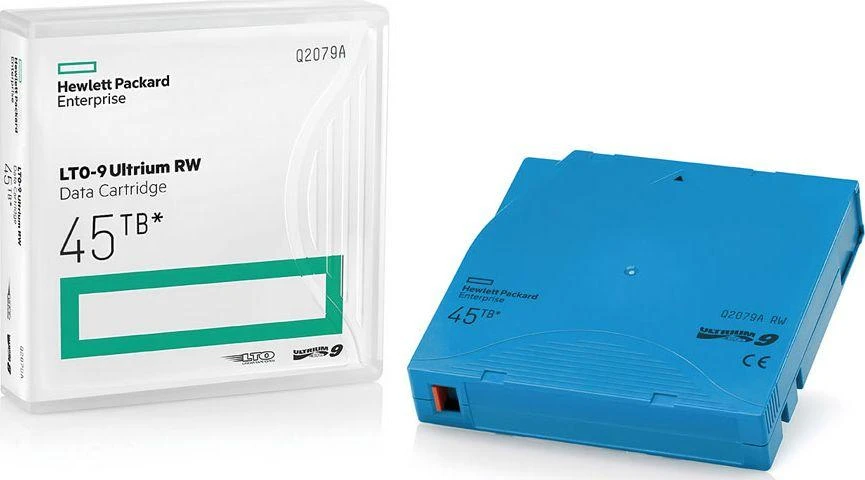 Hewlett Packard (HP) High Peak Atsarginė Saugojimo Priemonė - HPE Q2079A LTO Duomenų Juosta 45TB Mėlyna