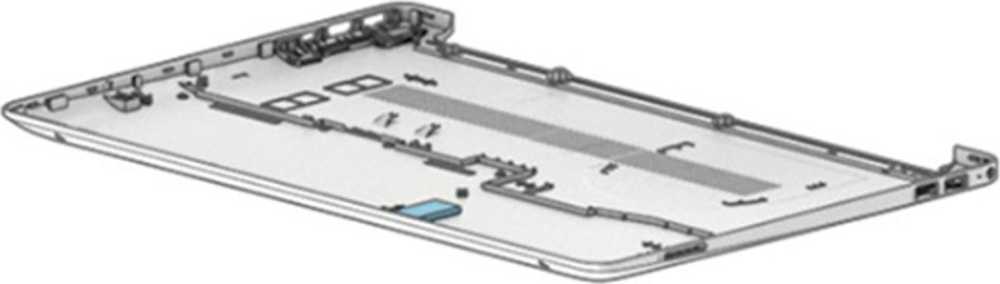 HP M31084-001 nešiojamojo kompiuterio atsarginės dalys, dugnas