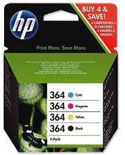 Hewlett Packard (HP) HP 364 4-Pack (N9J73AE) Rašalinių kasečių komplektas, C/M/Y/BK