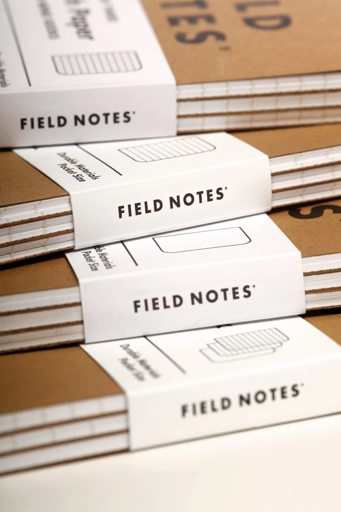 HP Notes Field Notes Original Kraft Kratka 3 Pack