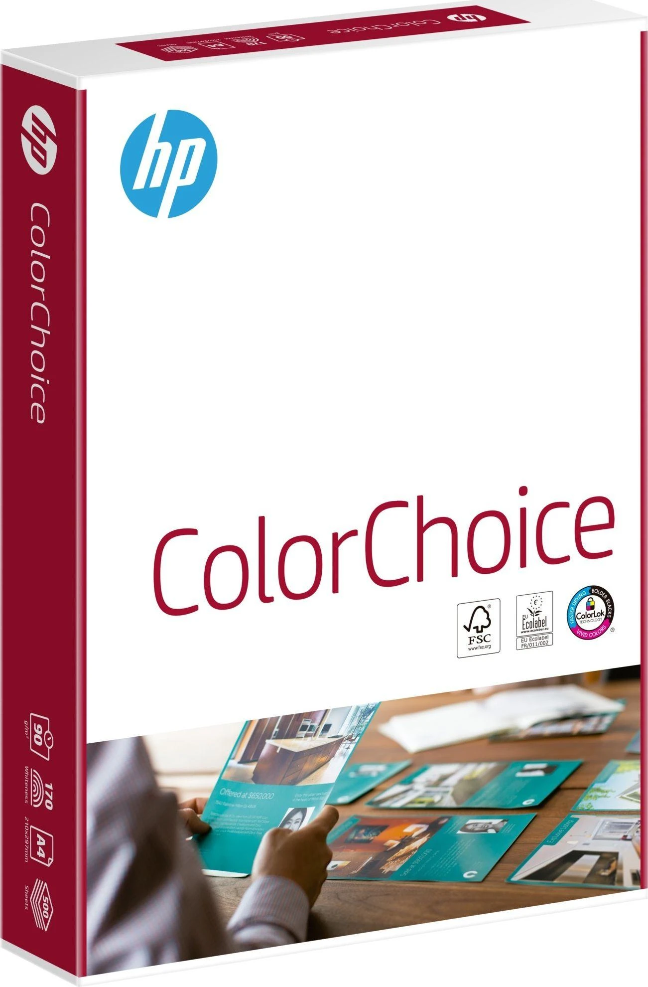 HP ColorChoice kopijavimo popierius A4 90g 500 lapų