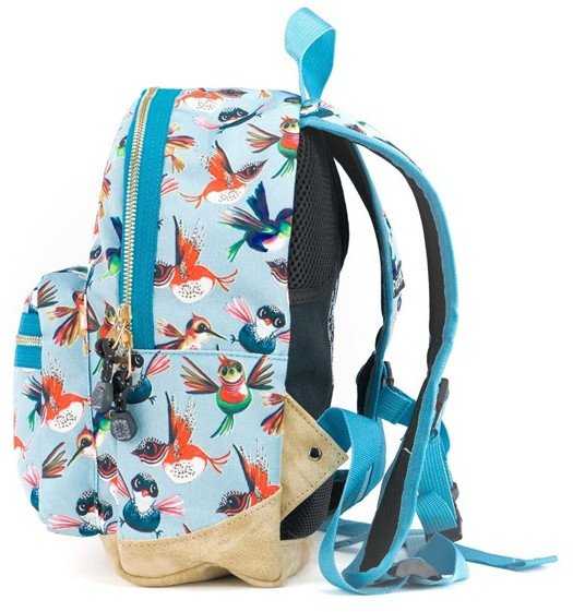 HP „Pick & Pack Birds“ kuprinė (22 x 31 x 11 cm) – Dusty mėlynas