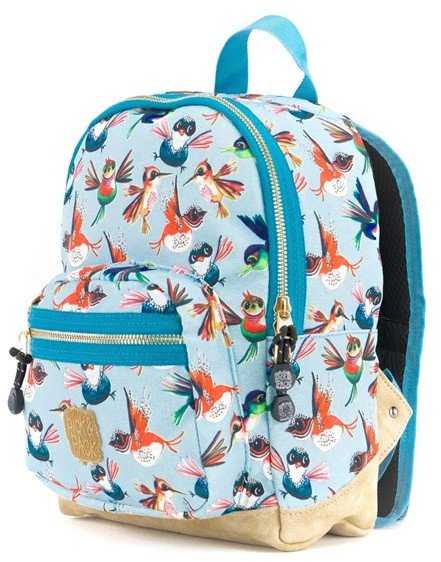 HP „Pick & Pack Birds“ kuprinė (22 x 31 x 11 cm) – Dusty mėlynas