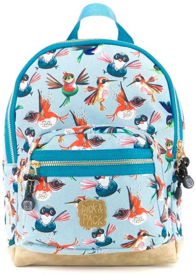 HP „Pick & Pack Birds“ kuprinė (22 x 31 x 11 cm) – Dusty mėlynas