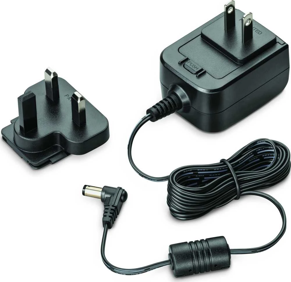 „Hewlett Packard“ (HP) „Poly VVX 150/250/350/450 CCX 400“ maitinimo šaltinis – 5 V / 3 A EMEA – INTL angliškas „Loc Euro“ kištukas