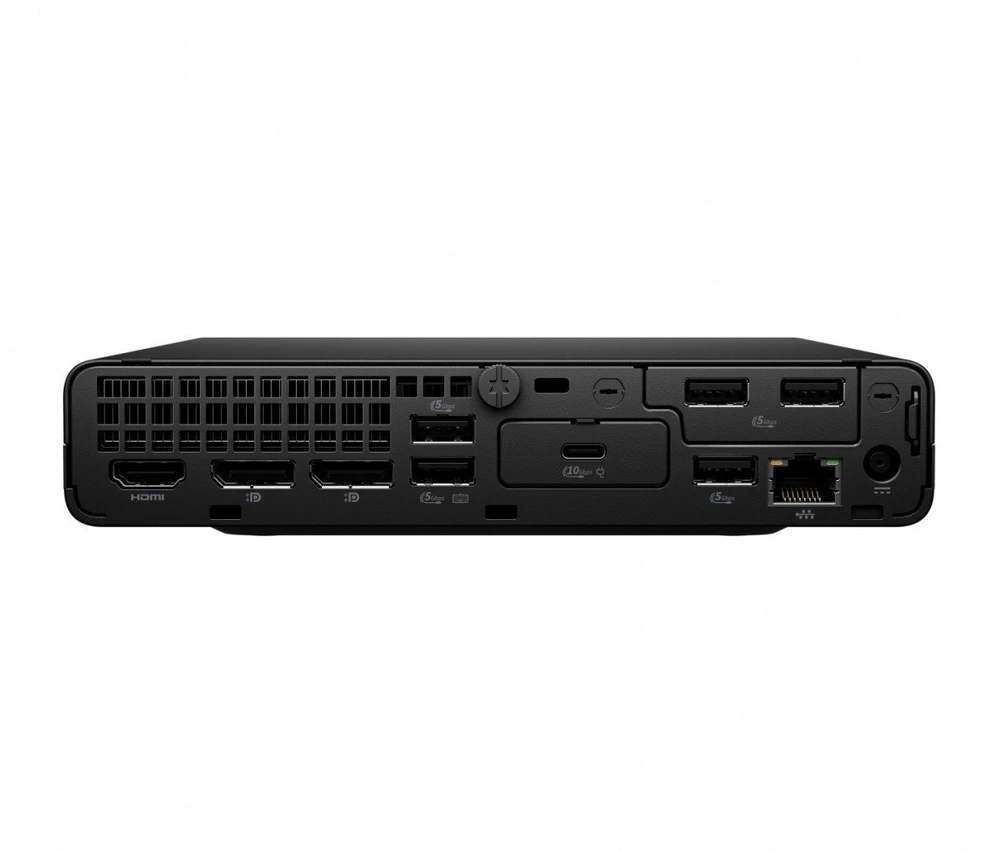 Hewlett Packard (HP) HP ProDesk 4 G1i AI PC Intel Core Ultra 7 265T 16 GB DDR5-SDRAM 1 TB SSD Windows 11 Pro Mini PC Juodas