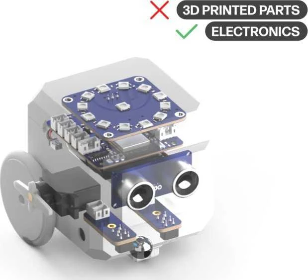Hewlett Packard (HP) HP Robots Otto Starter Creator Kitv – be 3D spausdinimo dalių