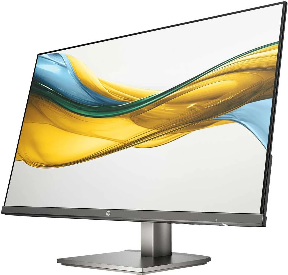 „HP 524da“ 5 serijos FHD monitorius – 23,8 colio 1920 x 1080 FHD 300 nitų 100 Hz AG, IPS, HDMI/VGA, garsiakalbiai, reguliuojamo aukščio/pakreipimo, 3 metai
