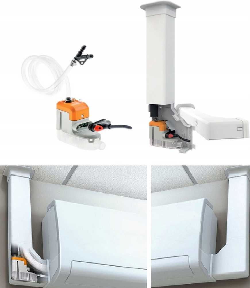 HP Sauermann Si-10 - Pompa kondensacyjna 20 l/h 22 dB IPX4 RAL 9010 Baltas