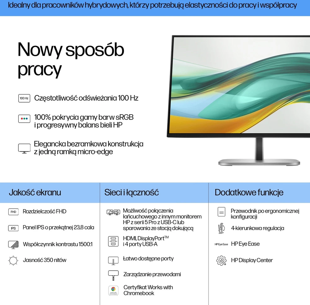 Monitorius HP Series 5 Pro (HP Series 5 Pro 23.8 inch FHD)