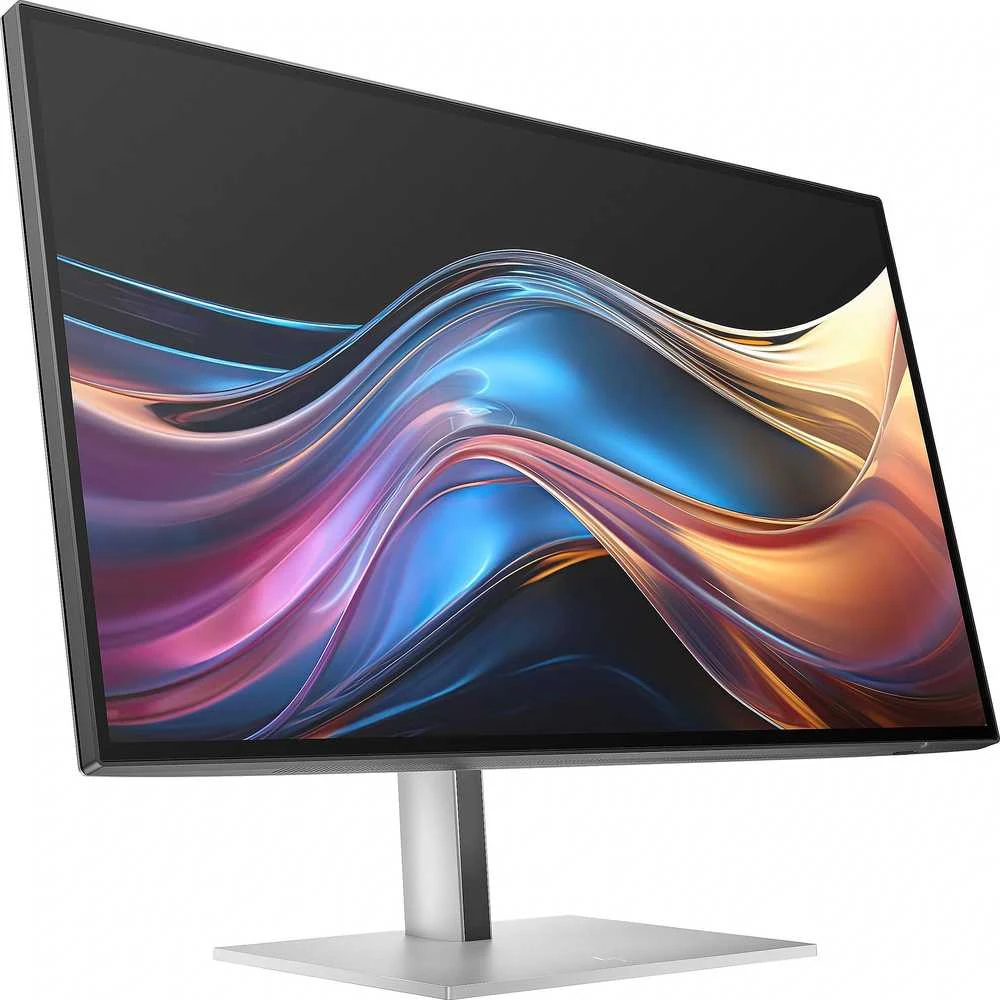 HP 727pq Series 7 Pro QHD monitorius - 27" 2560x1440 QHD 400-nit 120Hz AG, IPS Juodas HDR 400, USB-C(15W)/HDMI/DisplayPort Daisy-Chain, 3x USB-A, reguliuojamas aukštis/pivot/ti , 3 metai (pakeičia Z27q G3)