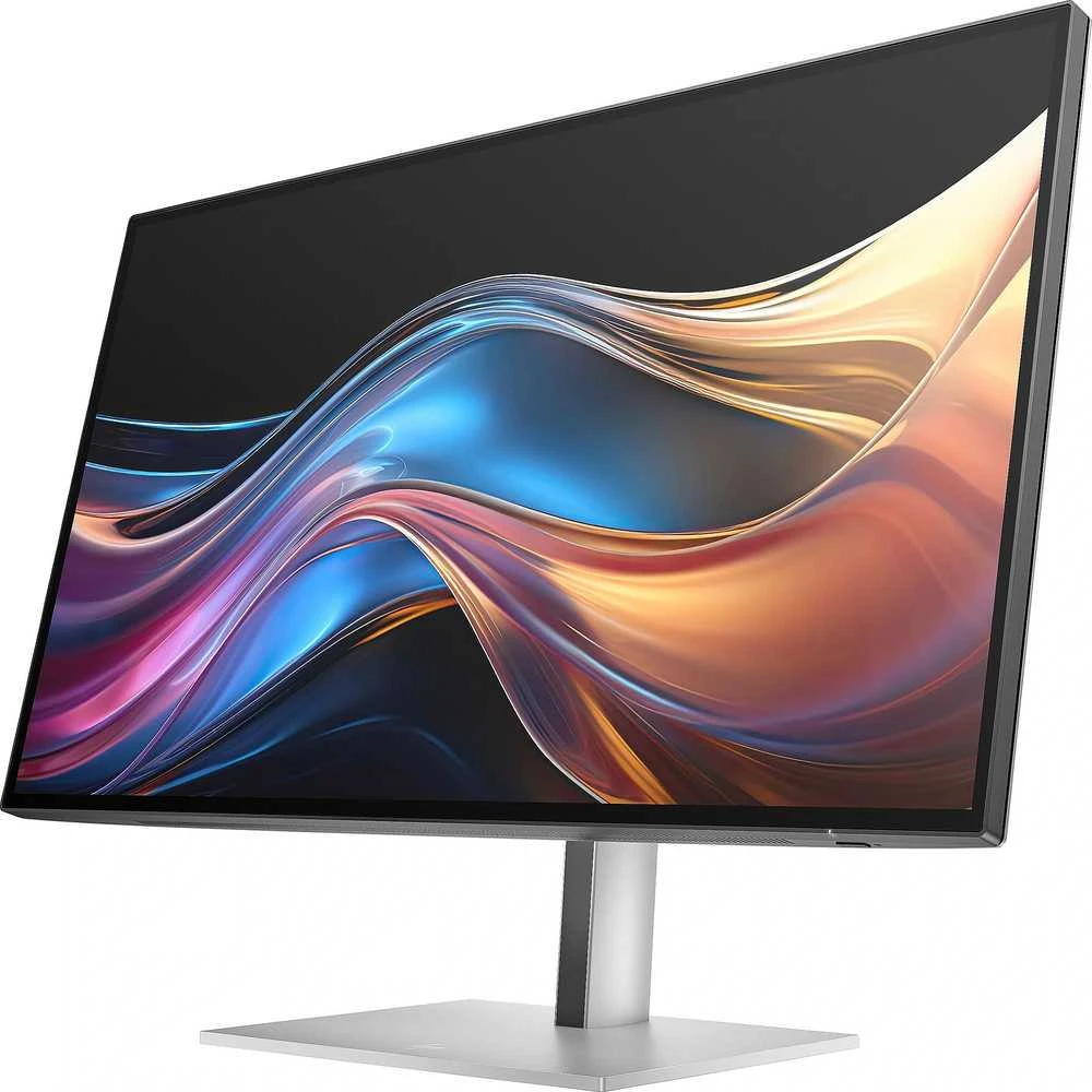 HP 727pq Series 7 Pro QHD monitorius - 27" 2560x1440 QHD 400-nit 120Hz AG, IPS Juodas HDR 400, USB-C(15W)/HDMI/DisplayPort Daisy-Chain, 3x USB-A, reguliuojamas aukštis/pivot/ti , 3 metai (pakeičia Z27q G3)