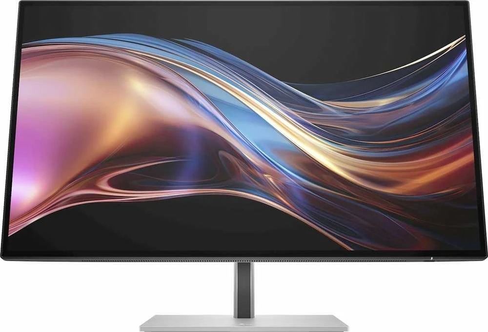 HP 727pu serijos 7 Pro QHD TB4 įkrovimo monitorius - 27 colių 2560x1440 QHD 400 nitų 120Hz AG, IPS Juodas HDR 400, USB-C (100W/15W)/HDMI/DisplayPort Daisy-Chain, 5x USB-A, RJ-45 LAN, reguliuojamo aukščio/pakreipimo/pasukimo/sukimosi, 3 metai (pakeičia Z27u G3)