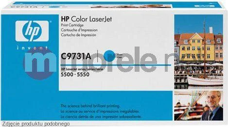 Hewlett Packard (HP) HP C9731A kasetė, žydra