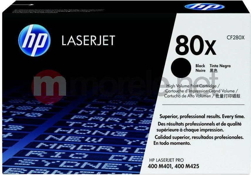 Hewlett Packard (HP) HP CF280X kasetė, juoda, didelės talpos