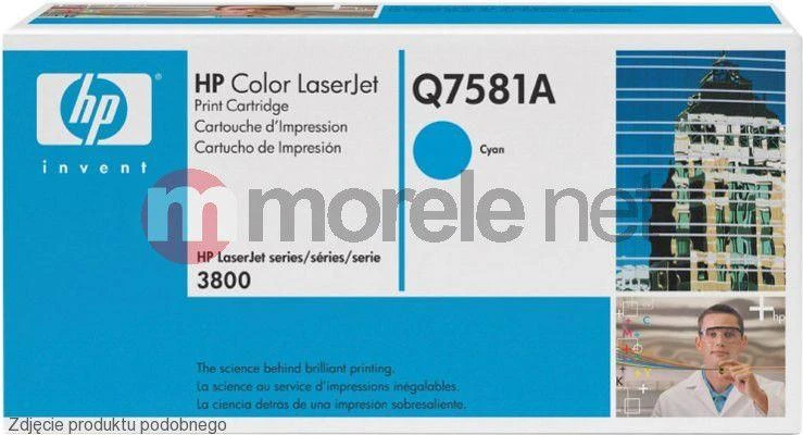 Hewlett Packard (HP) HP Color LaserJet 3800 Toneris Cyan (6 000 puslapių)
